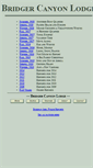 Mobile Screenshot of bridgercanyonlodge.com